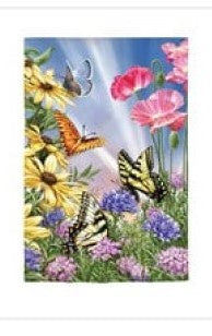 Butterfly Garden House-Art-28x40 inch-sleeve-EV