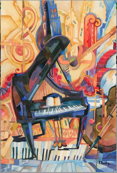 The Orchestra-28x40inch-art-TLA