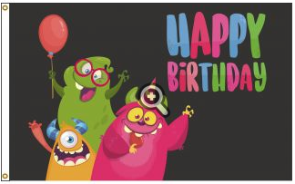 Birthday-Monster-3x5ft-nylon-h&g-FS
