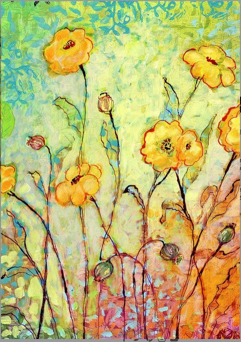 Painted-Poppies-garden-12x18inch-TLG