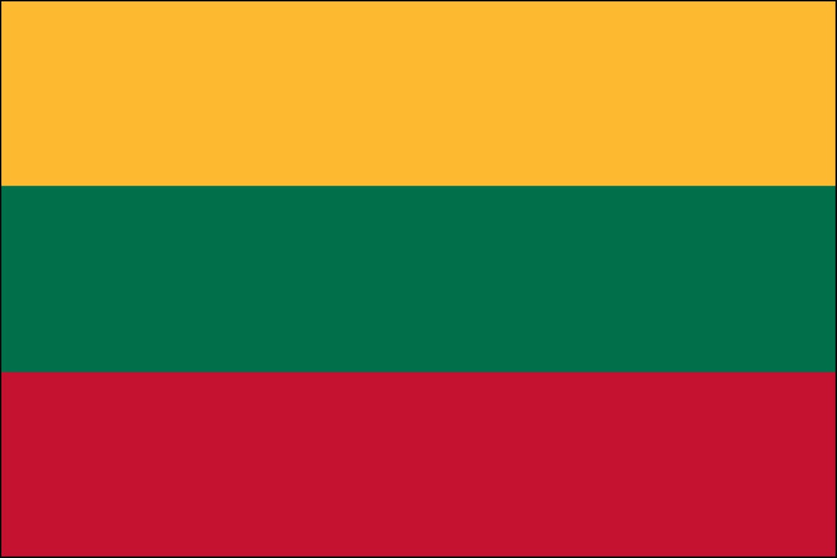 Lithuania-3x5ft-lt-poly-Waterproof-FI