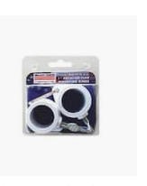 Flagpole-Rings, rotating 1 inch white-vf