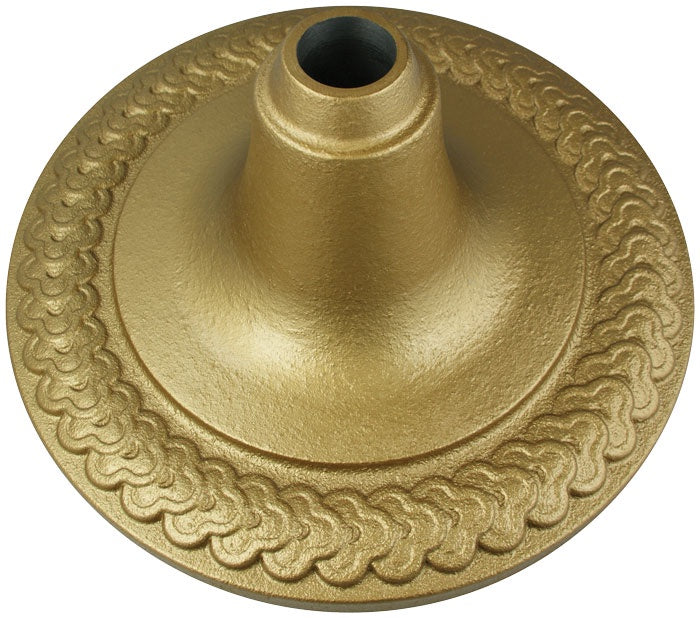 Floor-Stand-Am-Beauty-Cast-Iron- 12 in-13lbs -Gold