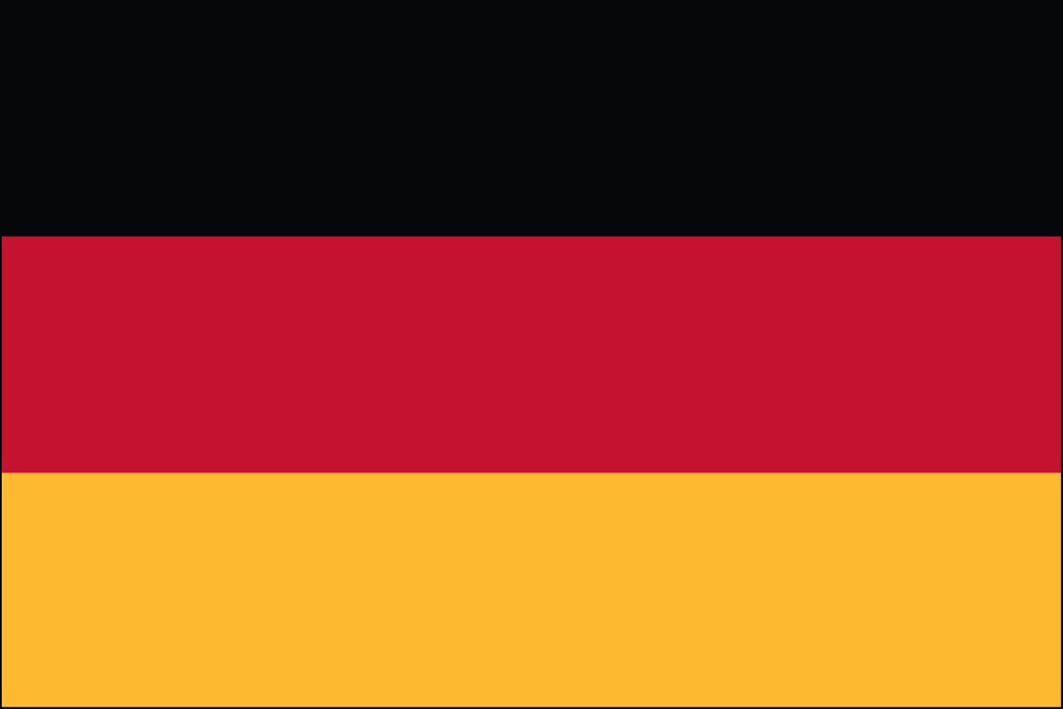 Germany 3x5 ft nylon outdoor