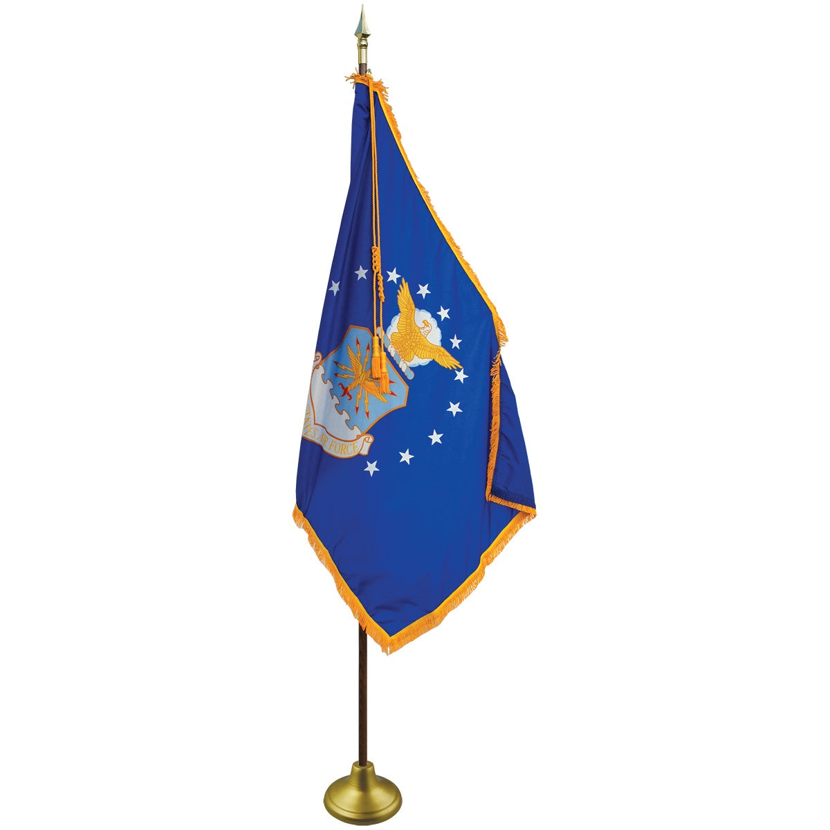 US-Air-Force-3x5-ft-Indoor-Gold-Fringe-&-Sleeve-AN