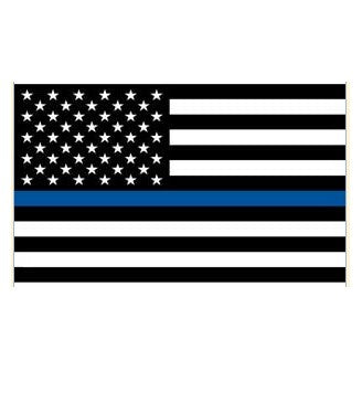 USz-USA Thin Blue Line 2x3 ft nylon outdoor