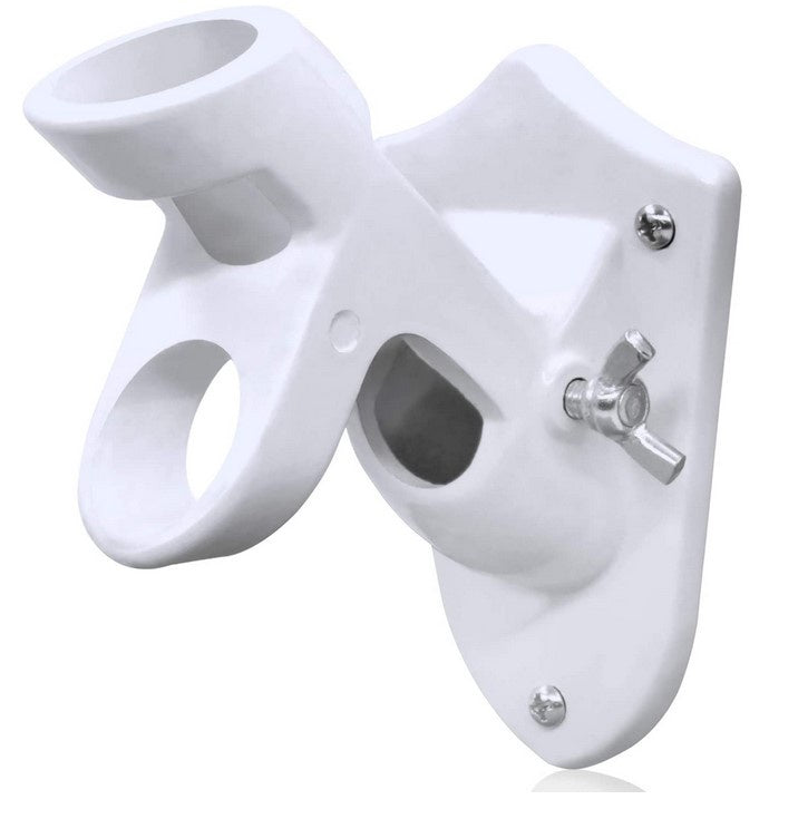 Brackets-2 way 1 inch  White aluminiumFZ