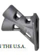 Brackets 1.25 inch Silver vf