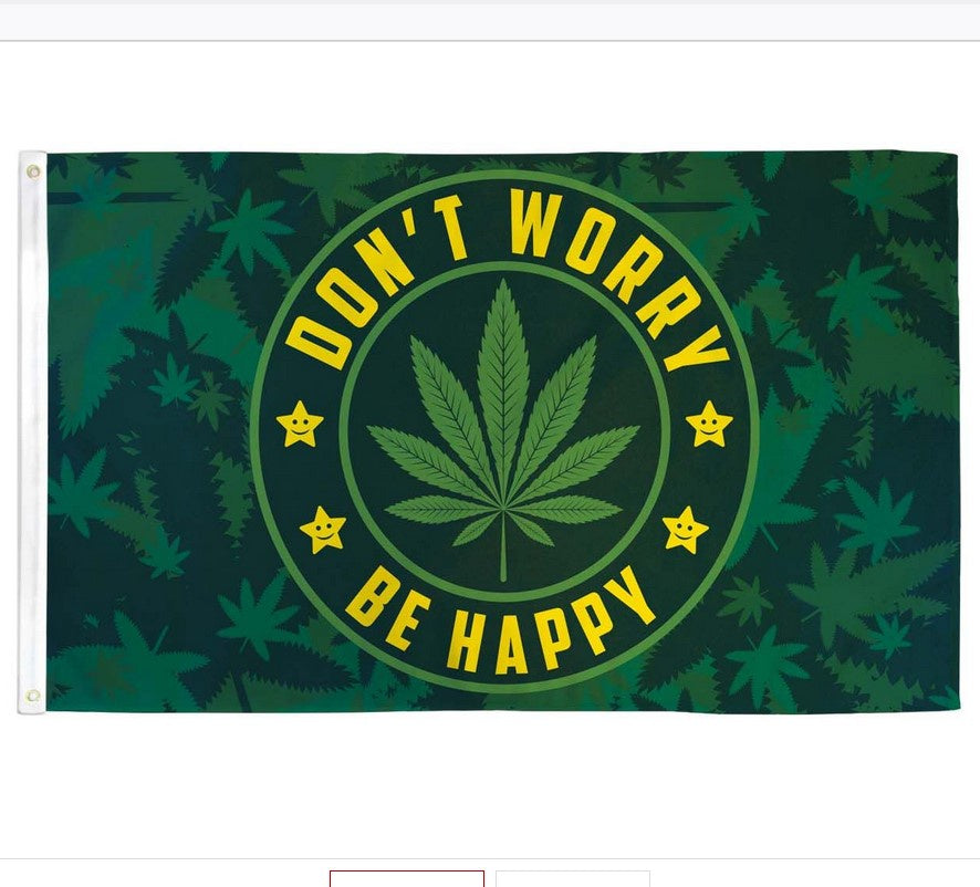 Don't Worry-3x5ft-poly-Fi