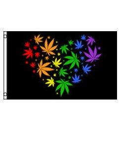 Marijuana Love Rainbow-3x5ft-lt-poly-FI