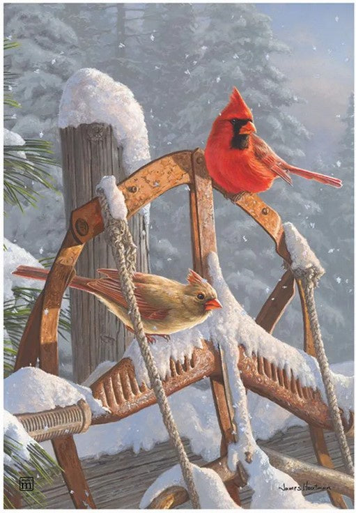 Art-flag-Fresh Snow 28x40inch-SM