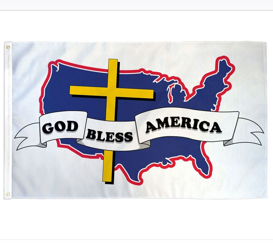 God Bless America-3x5ft-poly-Fi