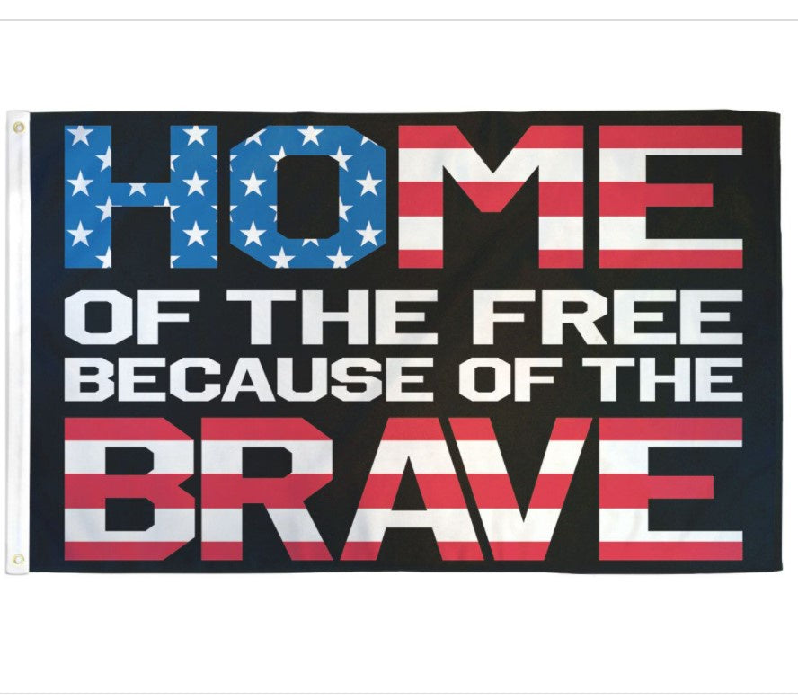 Home of the Free-3x5ft-poly-Fi