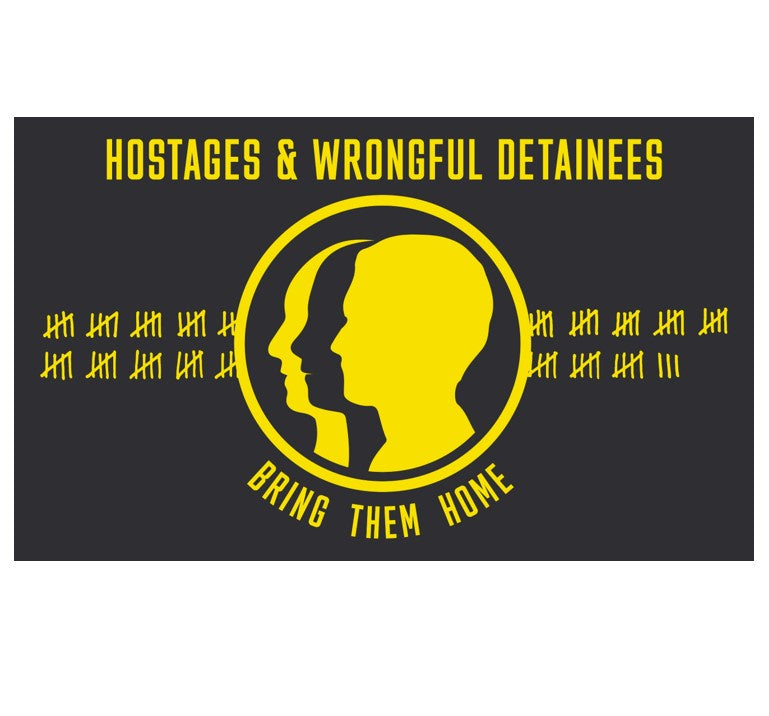 Hostage & Wrongful Detainees flag 3x5 ft prem nylon outdoor flag AN