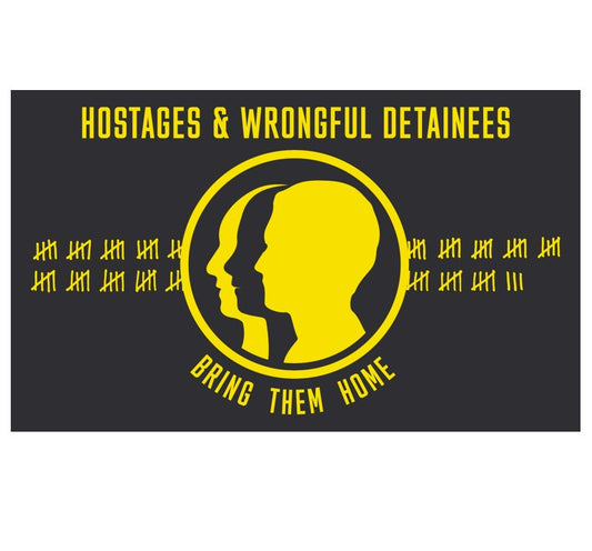 Hostage & Wrongful Detainees flag 3x5 ft prem nylon outdoor flag AN