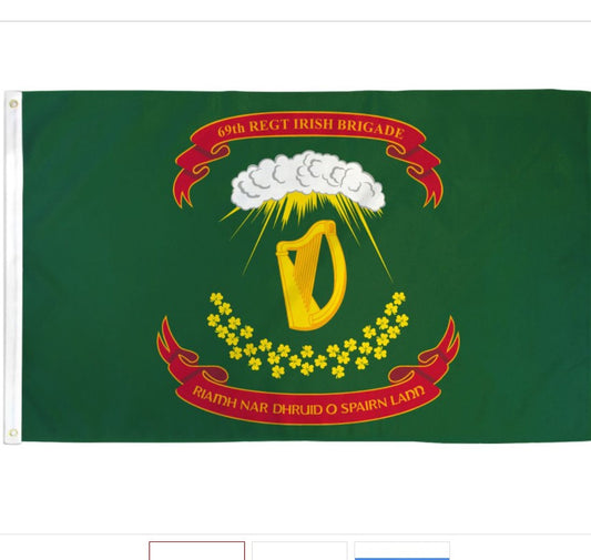 Irish Brigade-1861-Civil War-Union-3x5ft-lt-poly-FI