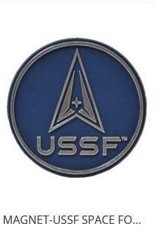 USSF-Space Force-logo round sticker 3.5in-EE