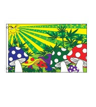 Marijuana Mushroom-3x5ft-lt-poly-FI