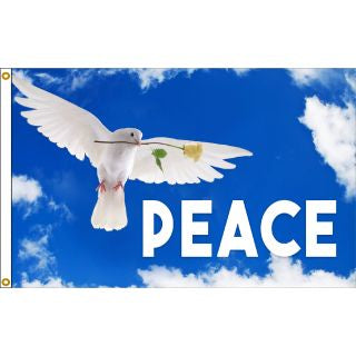 Peace Dove - 3x5ft-nylon-h&g-FS