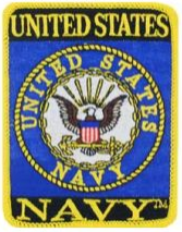 US Navy-logo rectangle 4.25x3 in sticker-EE