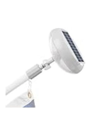 Solar Light Spinpole-Wall-12 LED ABS Spindle-1 inch 9NC-AmaDen