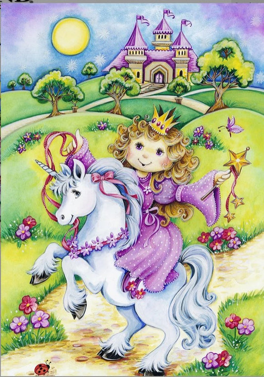 Princess Unicorn-garden-TLG