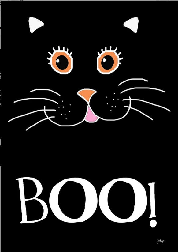 Boo Cat-garden-TLG