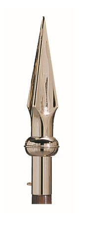 Universal Classic Spear 9 inch gold styrene-AN