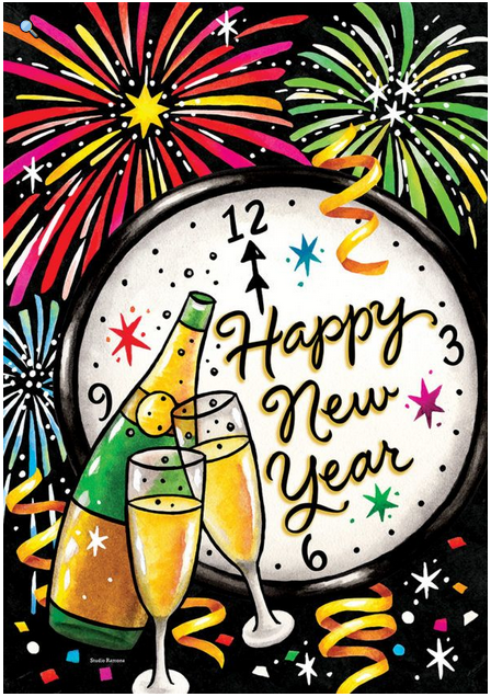 Happy-New-Year-garden-flag-12x18in-CD