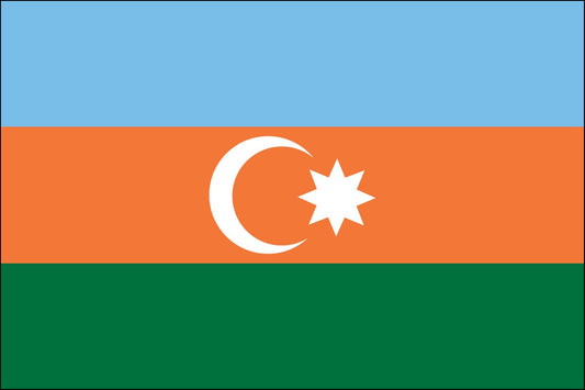 Azerbaijan 2x3 ft premium nylon ED