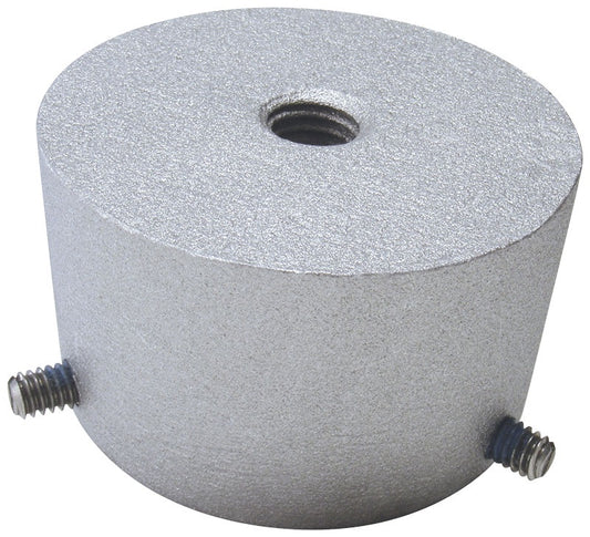 Truck-Cap-only-2 1/2in-pole-threaded-1/2"-alum-ED