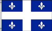 Can-Quebec Province Sticker 3.25x5"