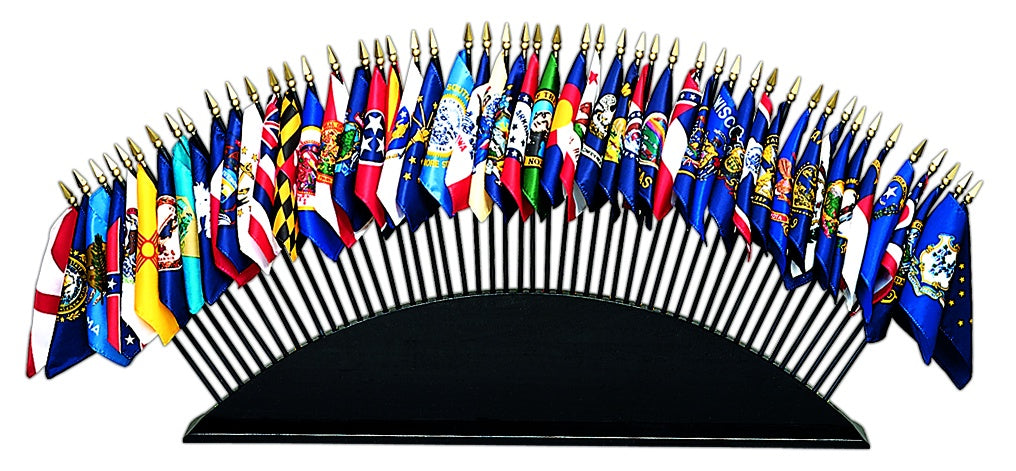 Desk-Flag-Base-35holes-Black-AN