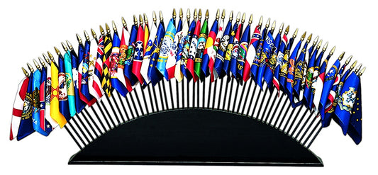 Desk-Flag-Base-35holes-Black-AN