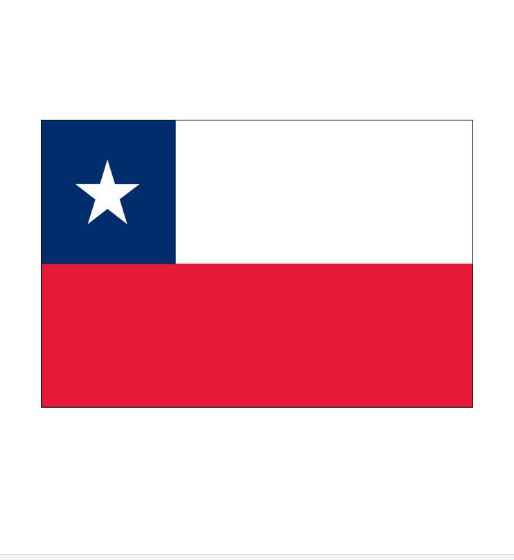 Chile 3x5 ft nylon outdoor-AN