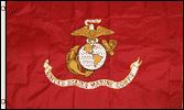 USM- Marines 3x5 ft nyl AN