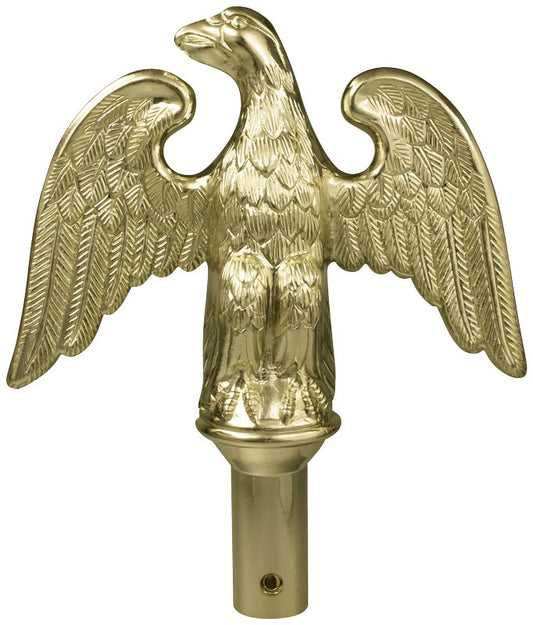 Indoor-Eagle-Gold-Finial-7inch-Gold-ABS Styrene-ED
