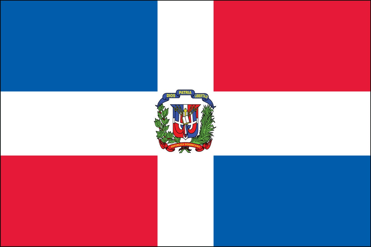 Dominican-Republic-3x5ft-nylglo-Nylon-Outdoor
