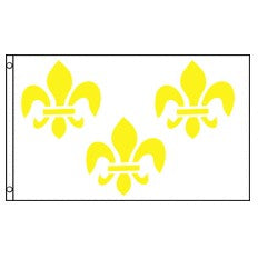 France-Fleur-De-Lis-White-x3-3x5ft-poly-FSH