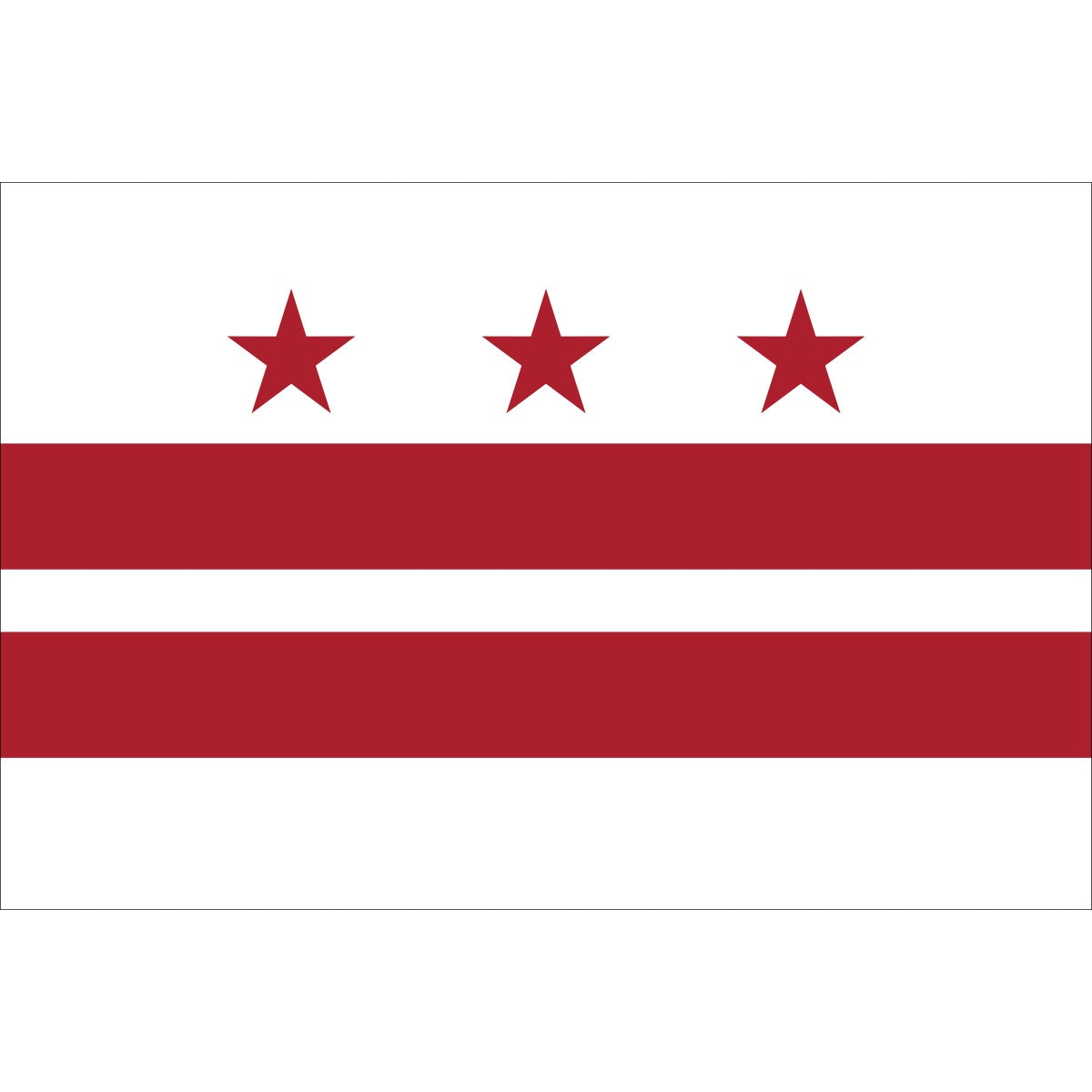 Washington-District of Colombia-12x18-inch-nylon-outdoor-AN