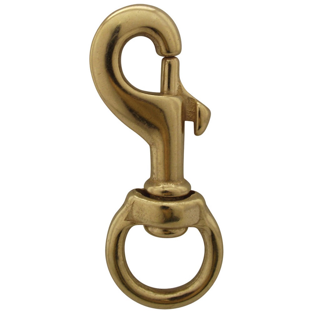 Pole-Snaps Brass Solid 4 3/4 inch large