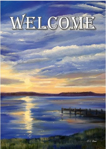 Sunset-Lake-art-TLA-28x40inch