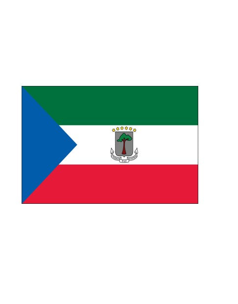 Equatorial Guinea-3x5ft-lt-poly-Fsh