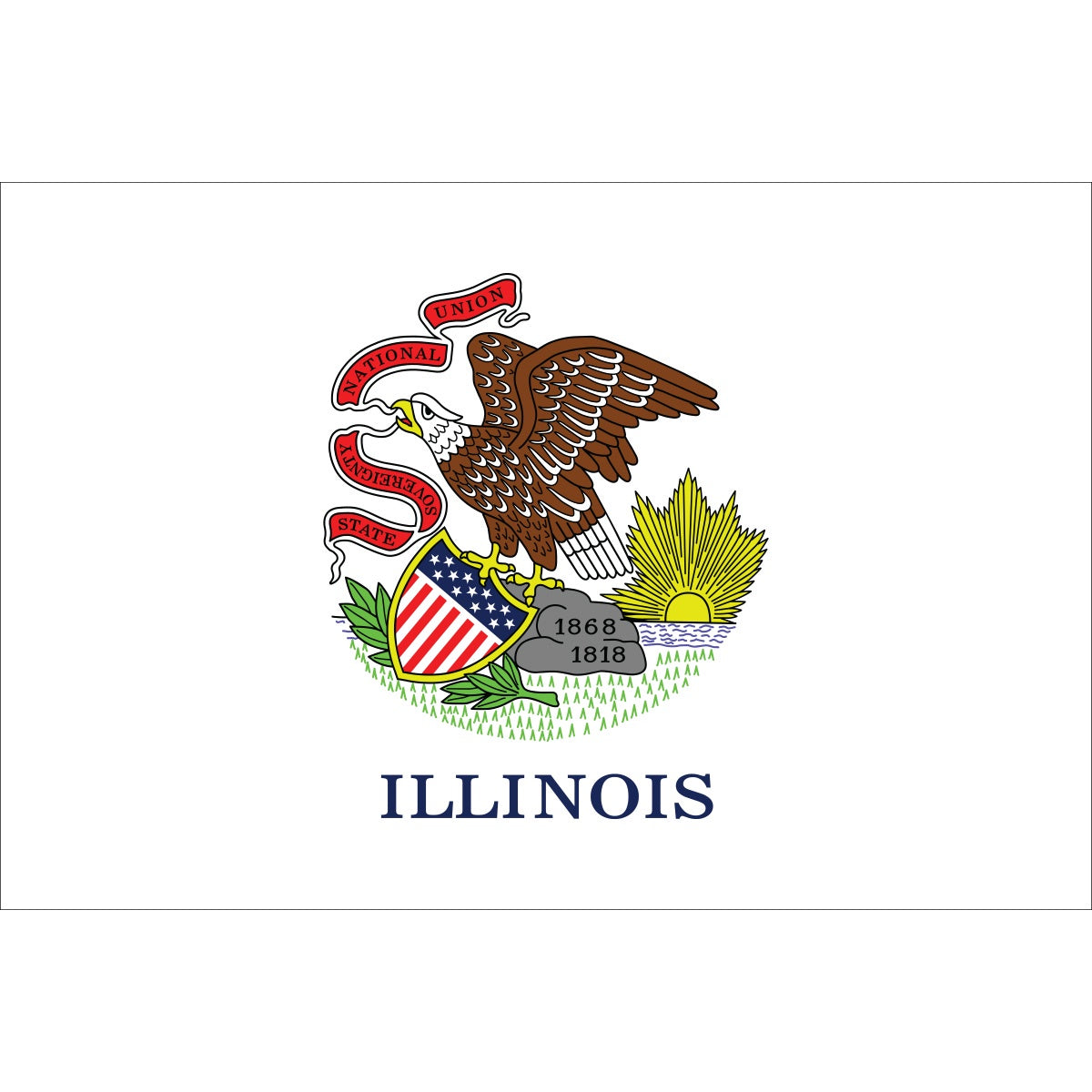 ILLINOIS-12x18-inch-nylon-outdoor-AN