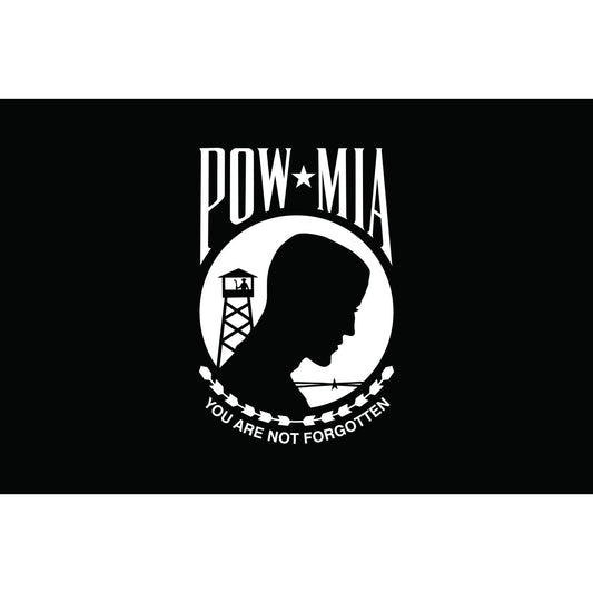 POW-MIA - 12x18inch-nylon-h&g-AN
