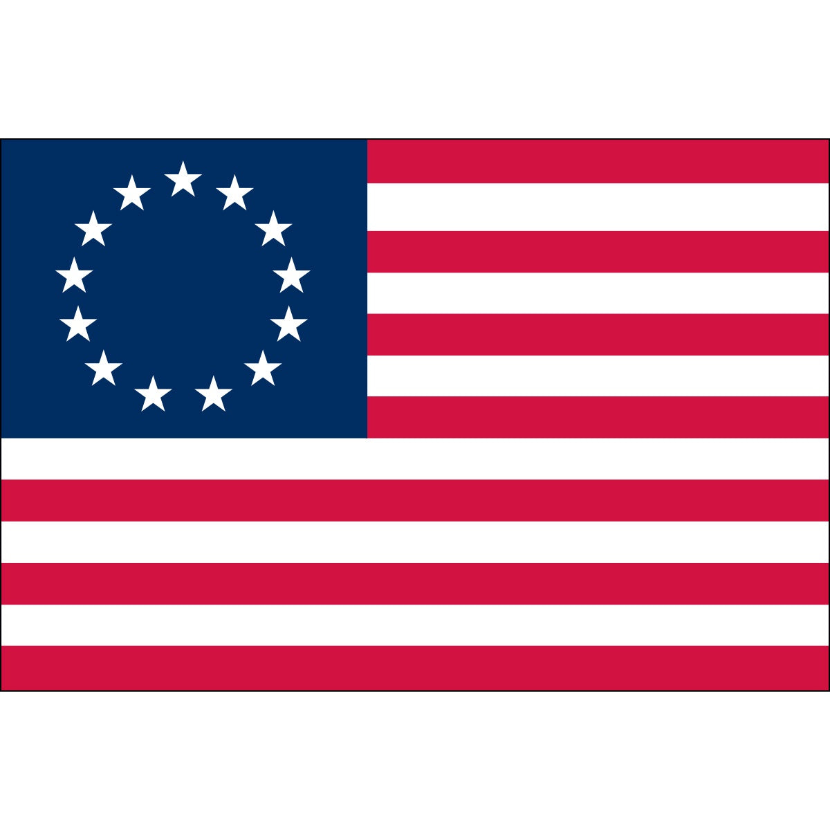 US-Betsy-Ross-13-Star-3x5ft-bulldog cotton-AN