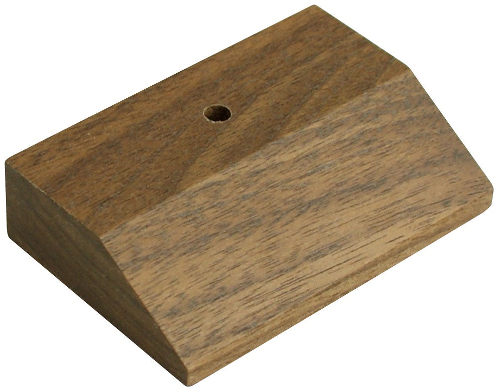 Desktop base stand-bases, Wood-Walnut 1 hole