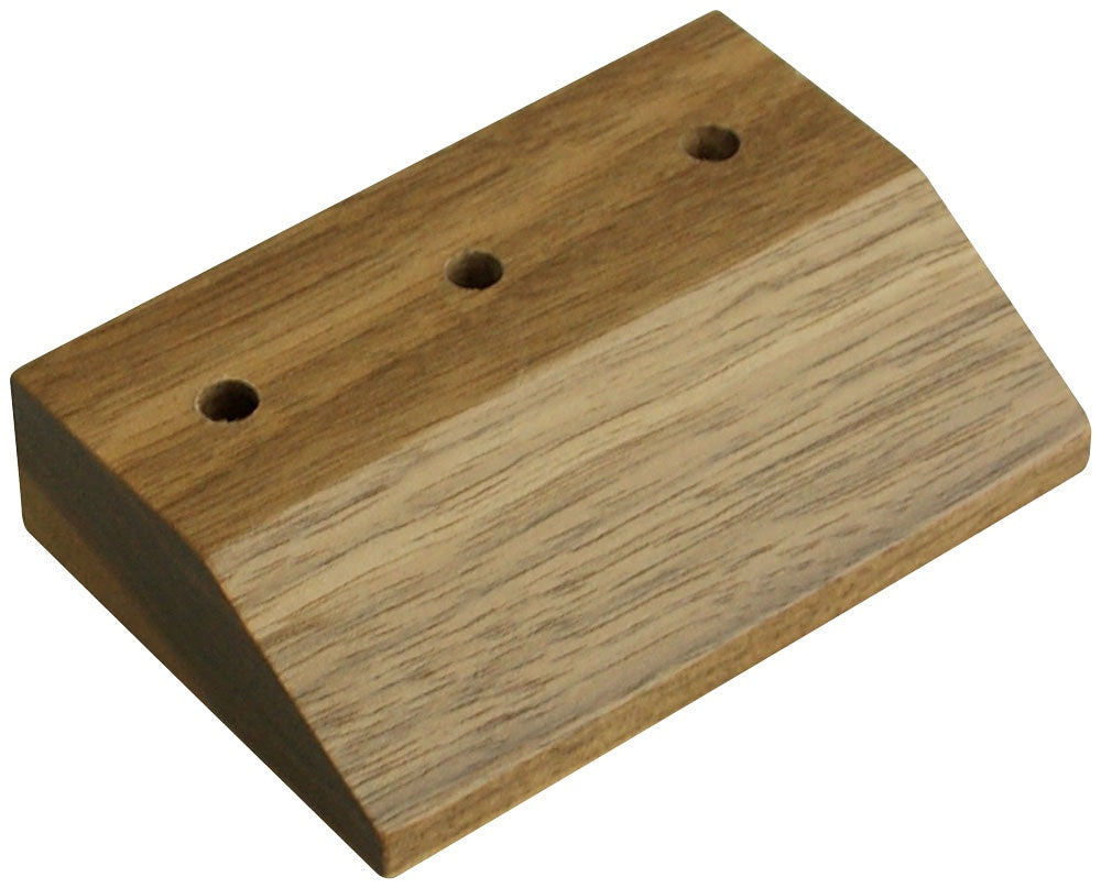 Desktop base stand-bases, Wood-Walnut 3 hole